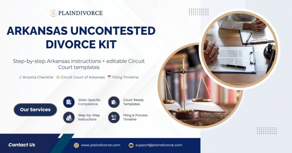 Arkansas Uncontested Divorce Kit