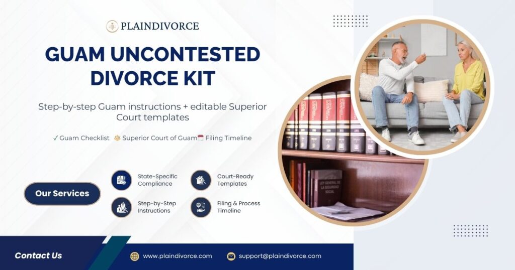 Guam Uncontested Divorce Kit