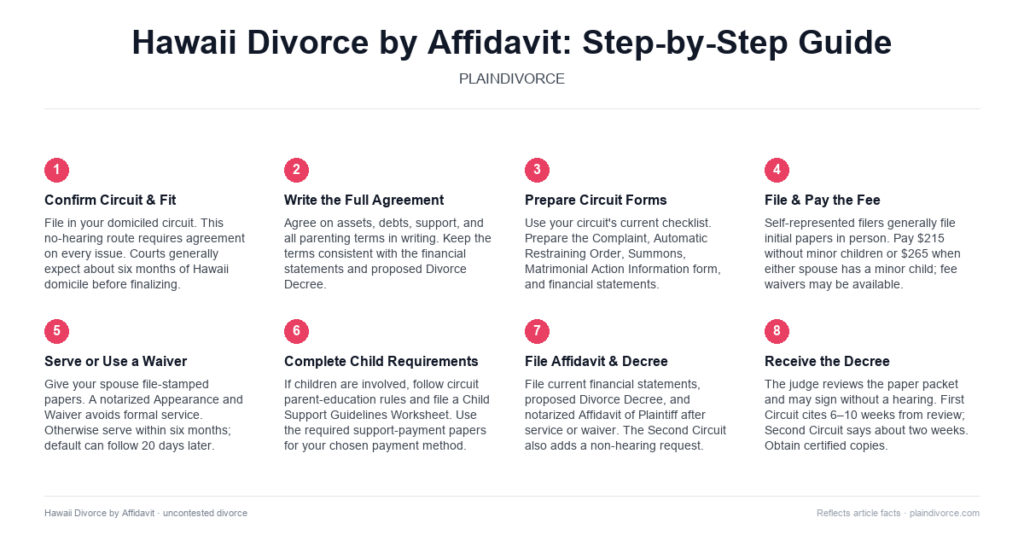 Guide to Uncontested Divorce in Hawaii