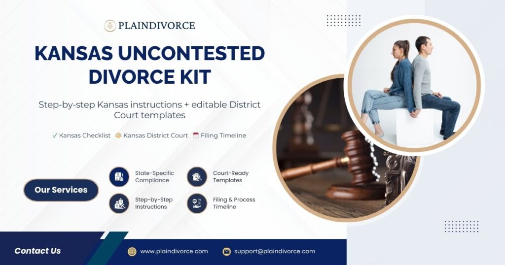 Kansas Uncontested Divorce Kit