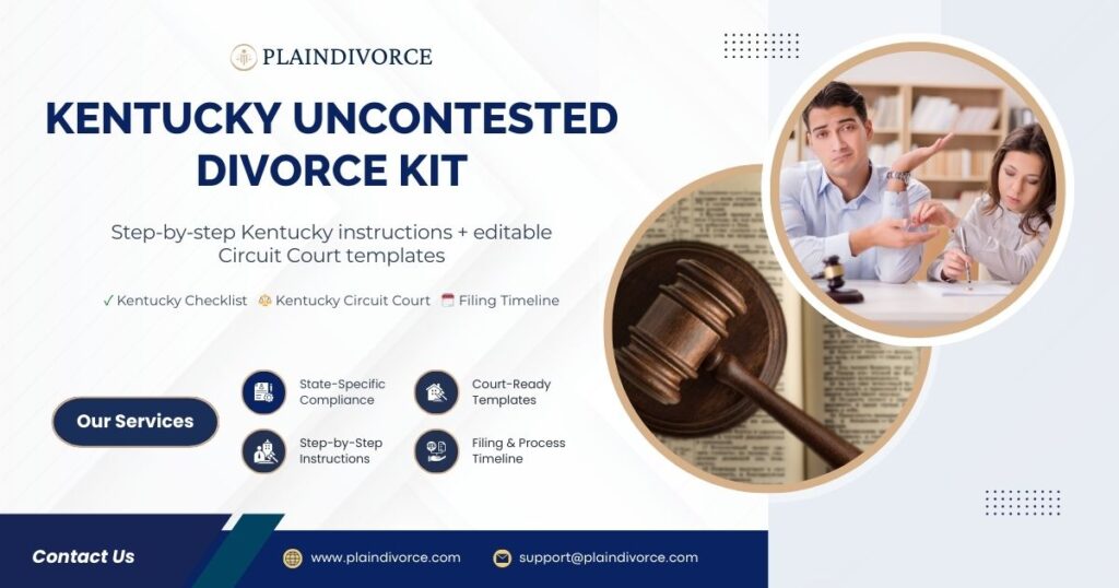 Kentucky Uncontested Divorce Kit
