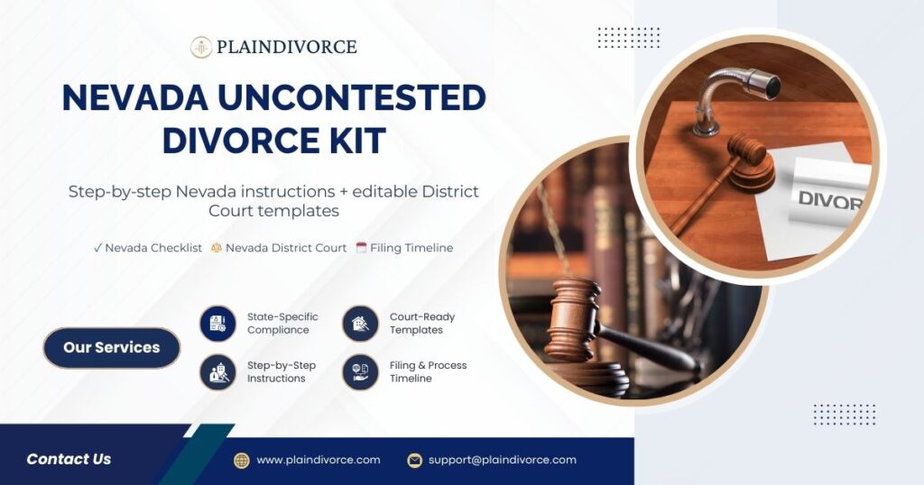 Nevada Uncontested Divorce Kit