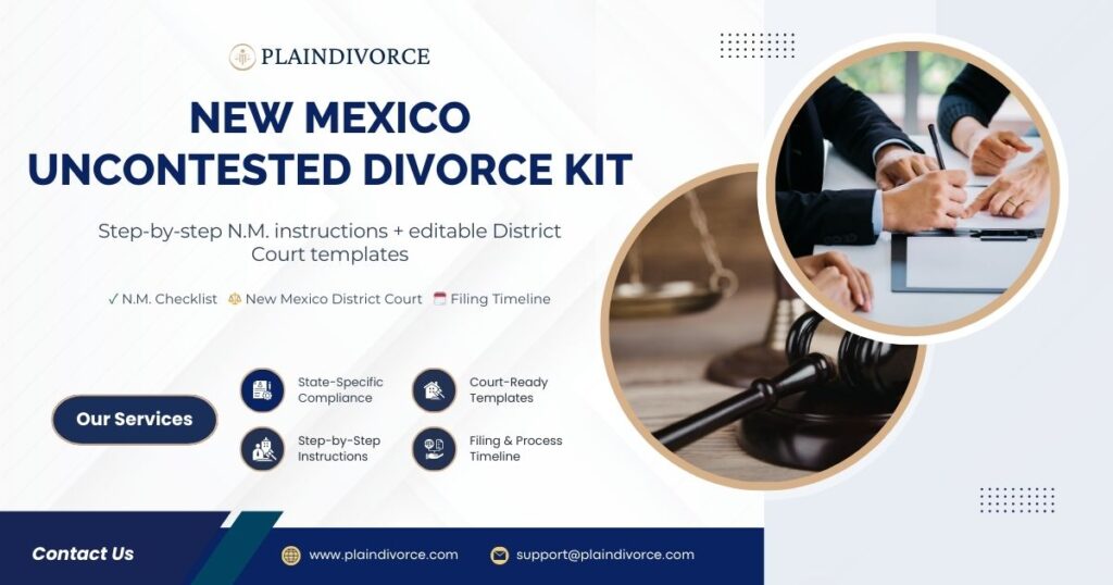 New Mexico Uncontested Divorce Kit