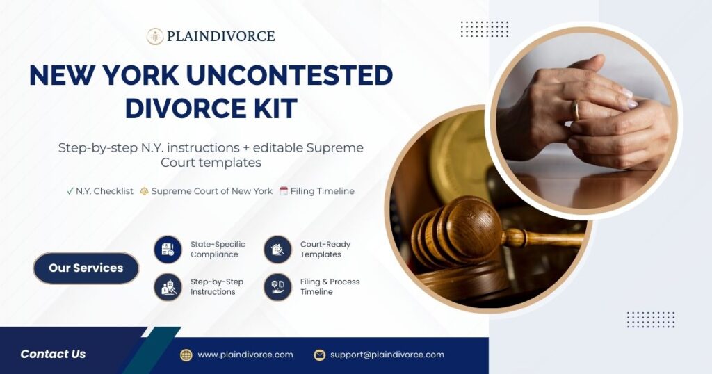 New York Uncontested Divorce Kit