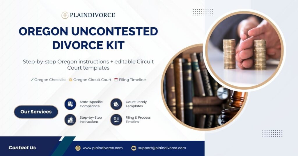 Oregon Uncontested Divorce Kit