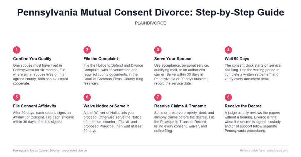 Guide to Uncontested Divorce in Pennsylvania