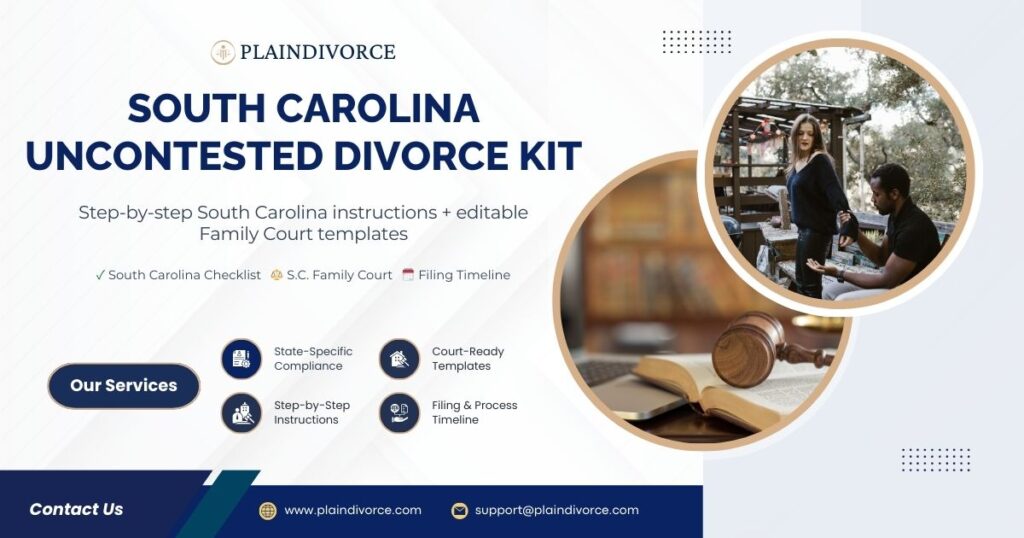 South Carolina Uncontested Divorce Kit